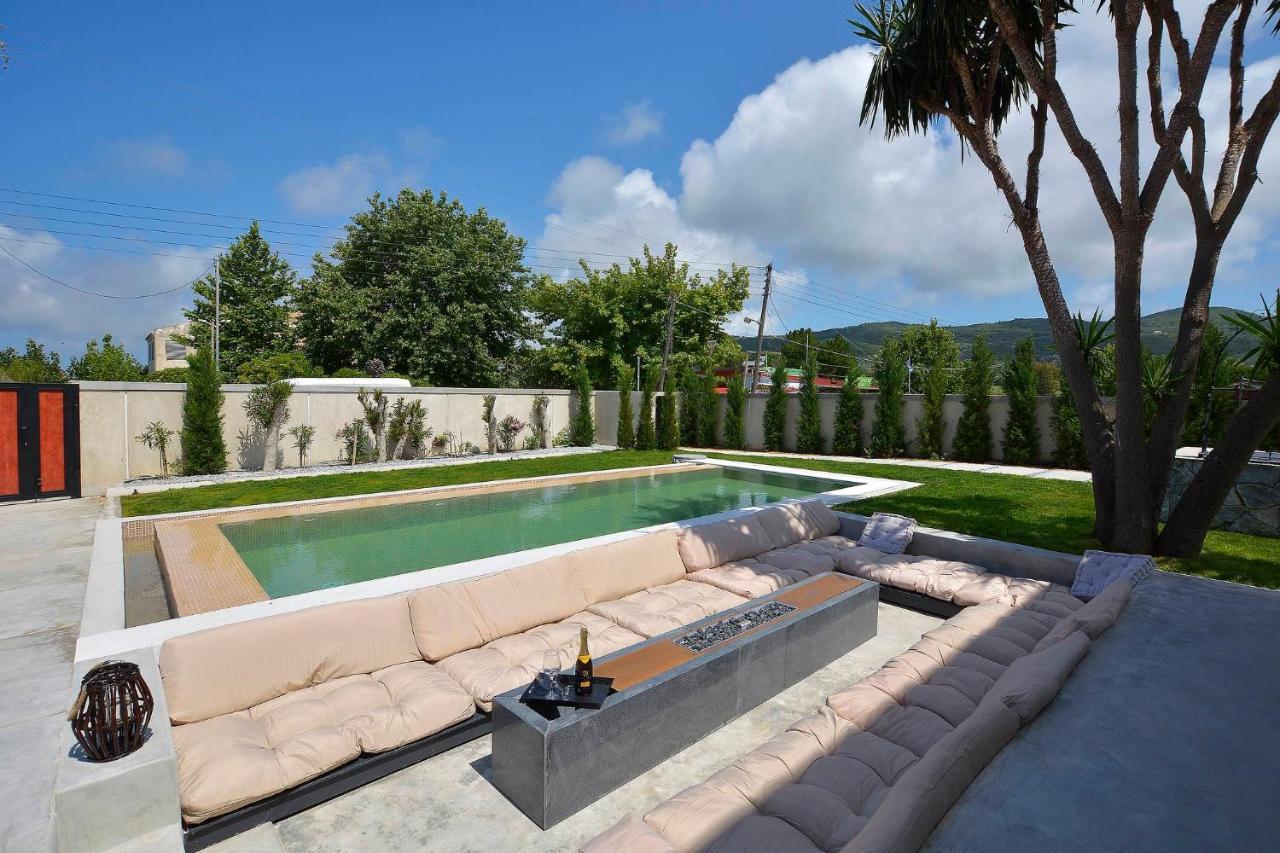 Villa Flamingo - 4 Bedrooms - Private Pool - Next To Renowned Issos Beach & Lake Korission Línia Eksteriør bilde