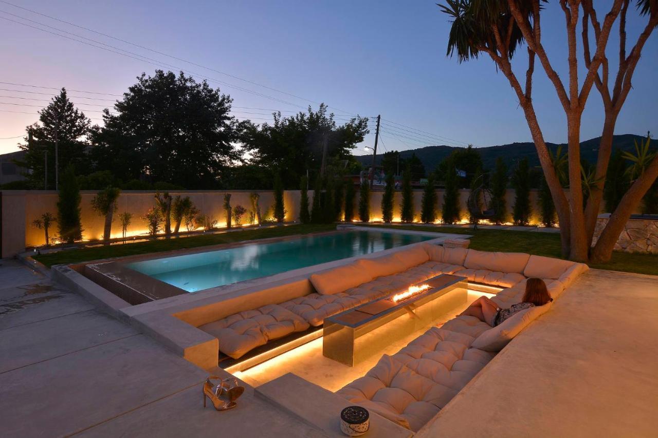 Villa Flamingo - 4 Bedrooms - Private Pool - Next To Renowned Issos Beach & Lake Korission Línia Eksteriør bilde